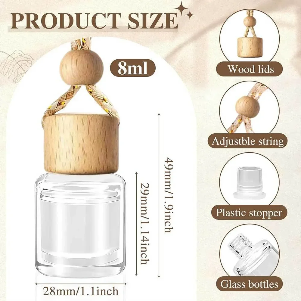 2 Pack home Air Freshener Diffuser 2 Pack Hanging Air Freshener Diffuser - Vanilla Cream Fragrance Oil Air D iffuser for Car