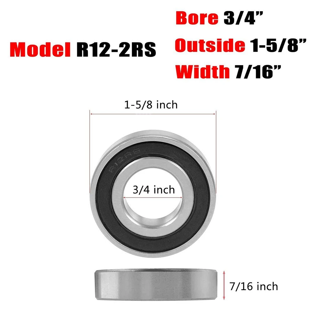 

Горячие подшипники R12-2RS, двухгерметичные подшипники с высокоскоростной смазкой, высококачественные подшипники
