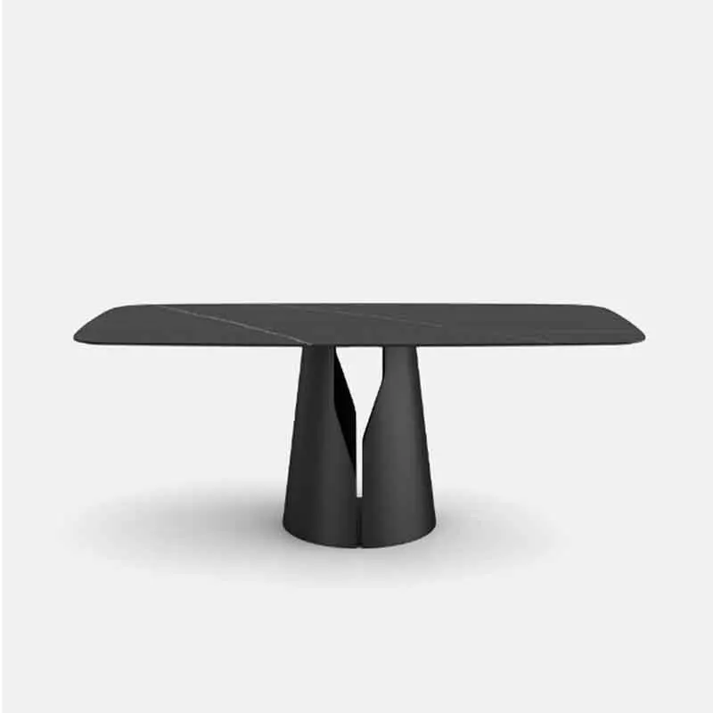 

Dining table light luxury modern minimalist designer rectangular dining table