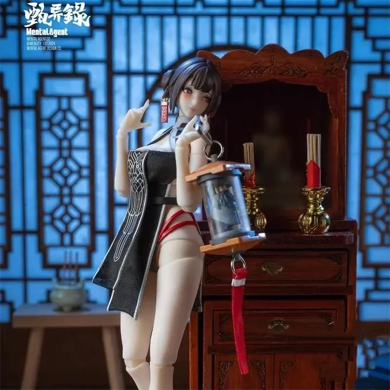 

In Spot Mental Agent Zhen Yilu Lin Fengjiao 1/10 Scale Collectible Anime Action Figure Movable Toy Model Garag Kit Children Gift