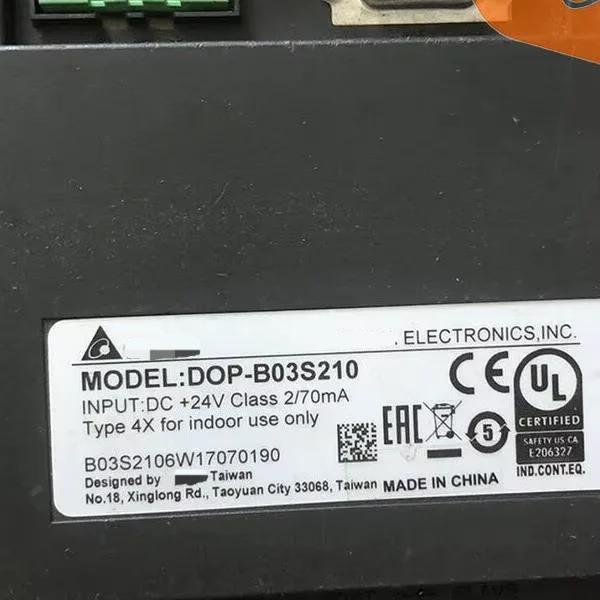 

1 шт. сенсорный экран Hmi Dop-b03s210 4,3 дюйма 480x272 абсолютно новый оригинальный точечный