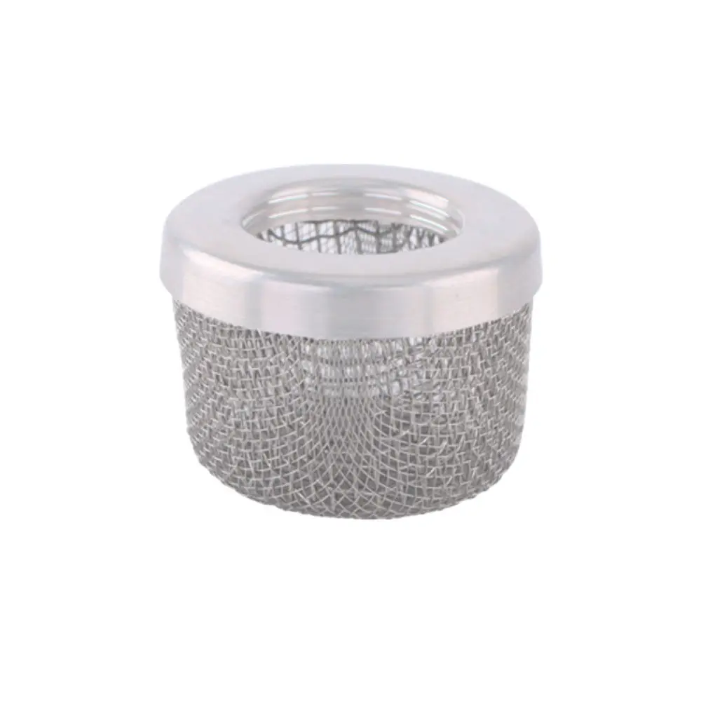 High Strength Stainless Steel Filter Head For Airless Pump Tubing Essential Maintenance Part For Paint Spraying Consistency
