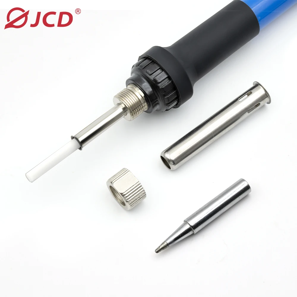 JCD 908A Soldering Iron Adjustable Temperature 60W Solder Iron Rework Station Handle Heat Pencil Welding Repair Tools