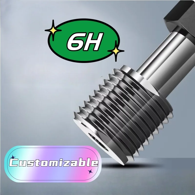 1pcs 6H Thread Plug Gauge M99-M150 Steel Metric Screw Standard Fine High Quality wholesale Measuring Tool M99M100M105M110-M150