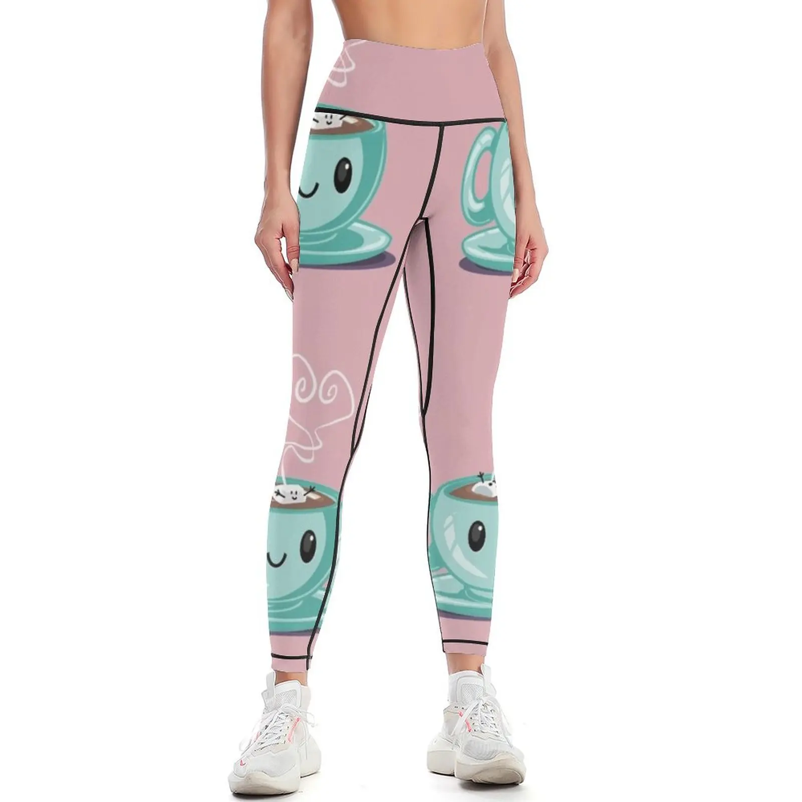 

Happy Hot Chocolate Season! Leggings push up fitness harem pants sports for Womens Leggings