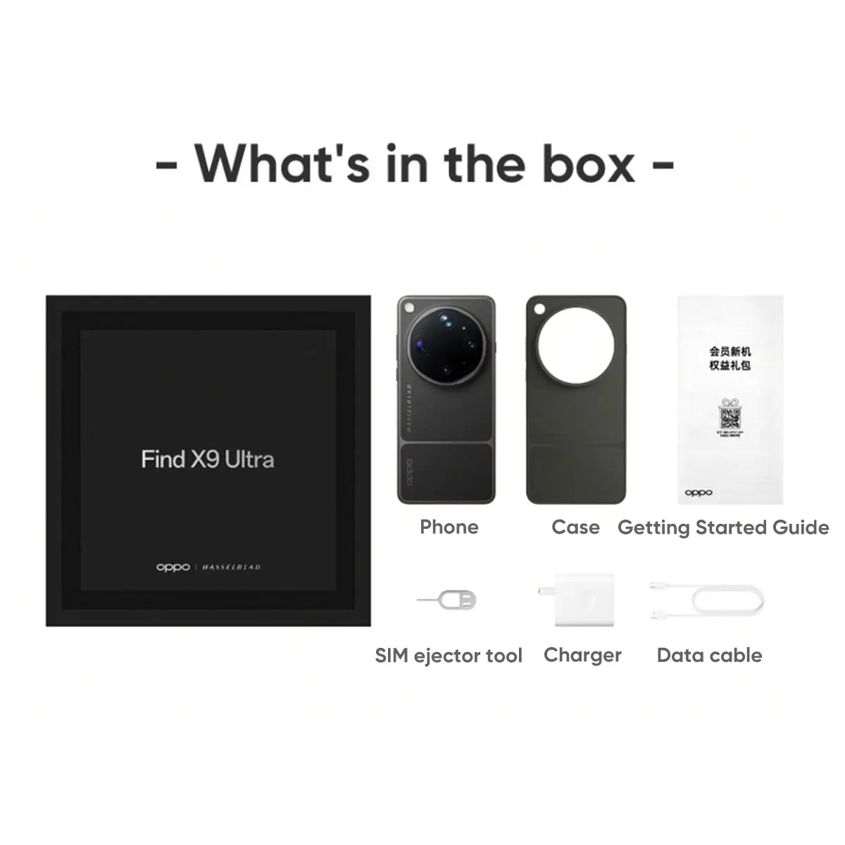 Chinese Version OPPO Find X9 Ultra 5G Smartphone Snapdragon 8 Elite Gen 5 6.82" 144Hz AMOLED Screen 7050mAh Dual 200MP Camera