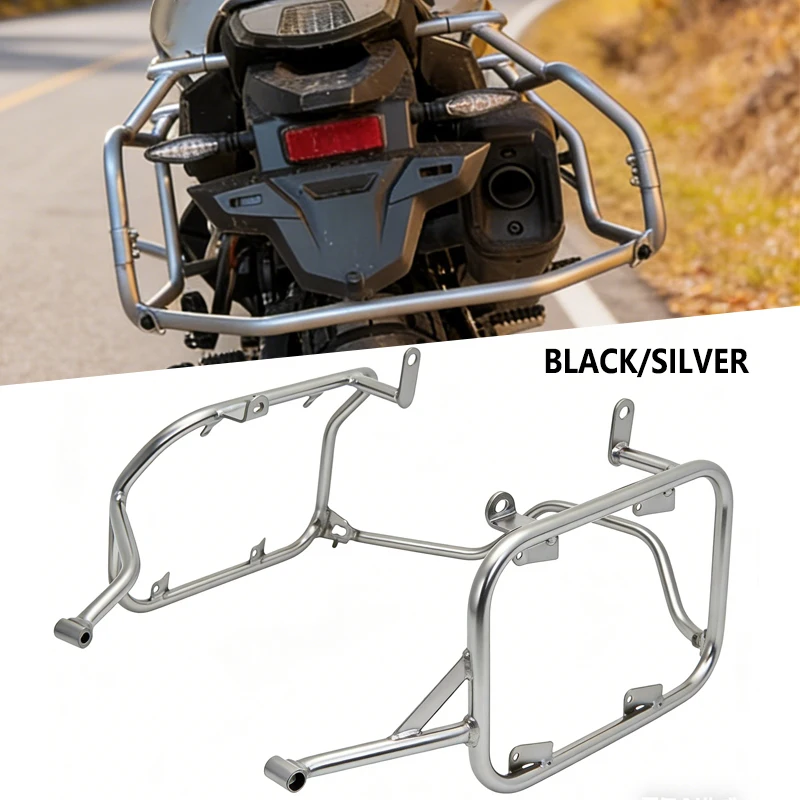 For CFMOTO 800MT-X 1000MT-X 800 MT-X 1000MTX MTX800 Rear Luggage Rack Cargo Side Panniers Rack Luggage Saddlebag Carrier Bracket