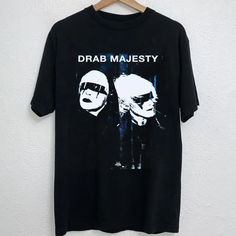New Drab Majesty Band Member Black All Size T Shirt Kh1775