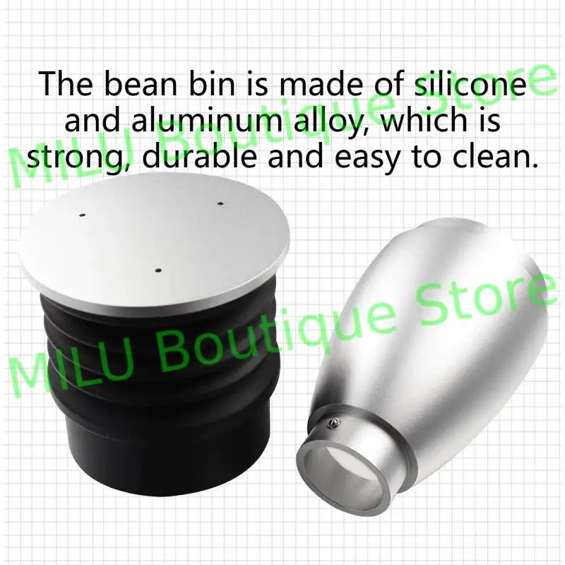 ماكينة طحن الفول البلاتينية من MAZZER Eureka لتنظيف مستودع الفول Huijia مضادة للقفز 900N نفخ الهواء ECM Florentine