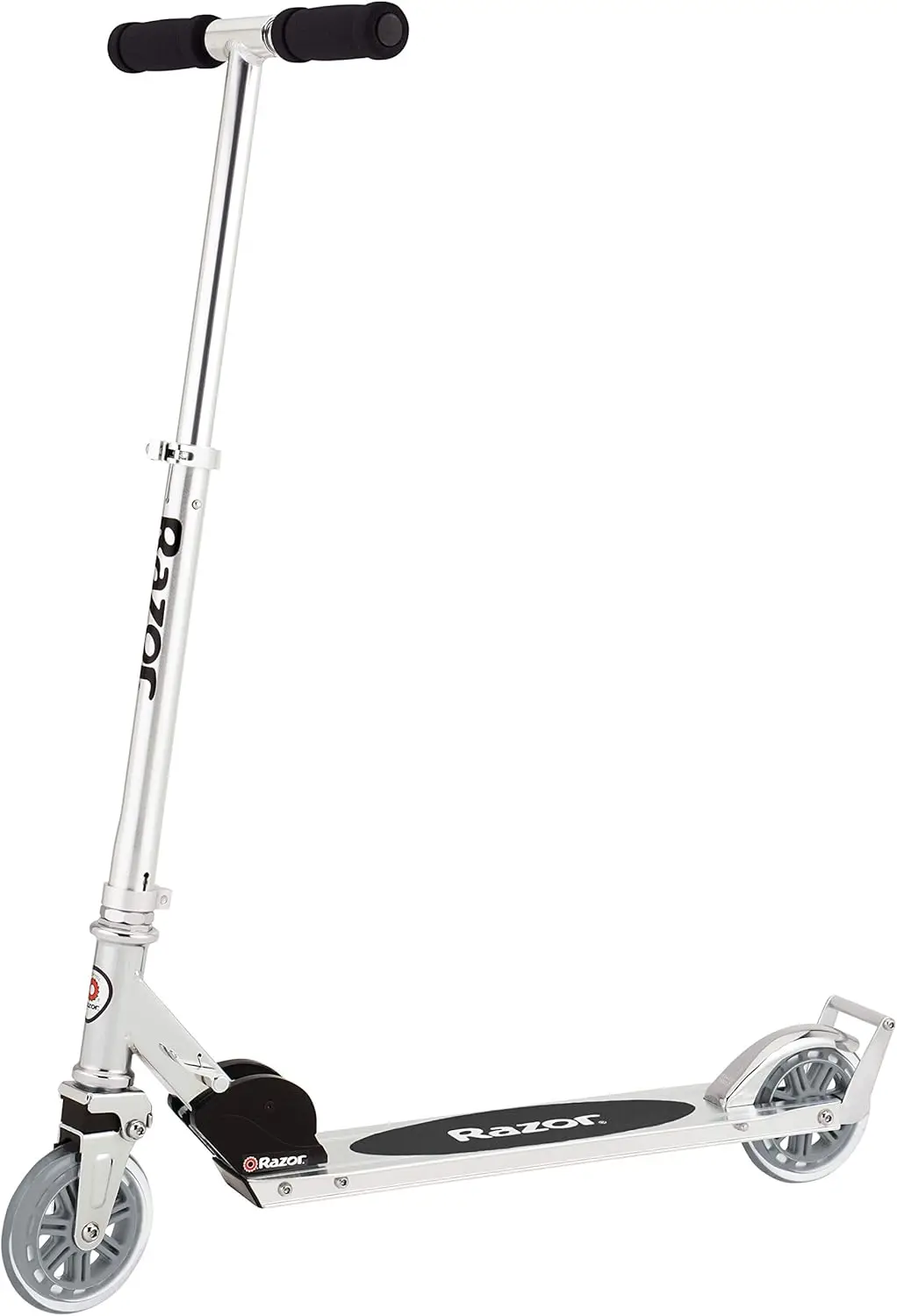 

Kids' Foldable Kick Scooter with Front Suspension, Adjustable Handlebars & Larger Wheels for Smooth Ride