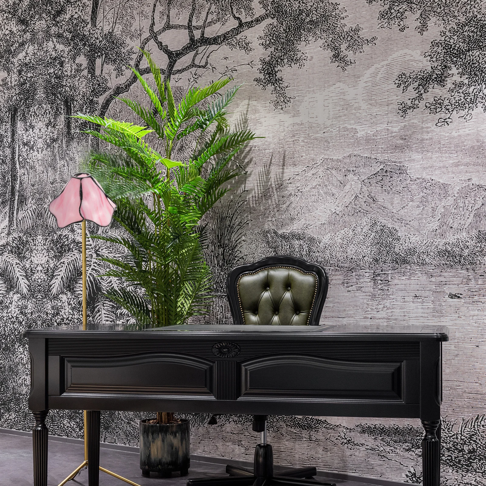 

Simple Pink Glass Lampshade Exquisite Lotus Design Suitable Most Lamps Natural Diffuse Lighting Housewarming Gift Decoration