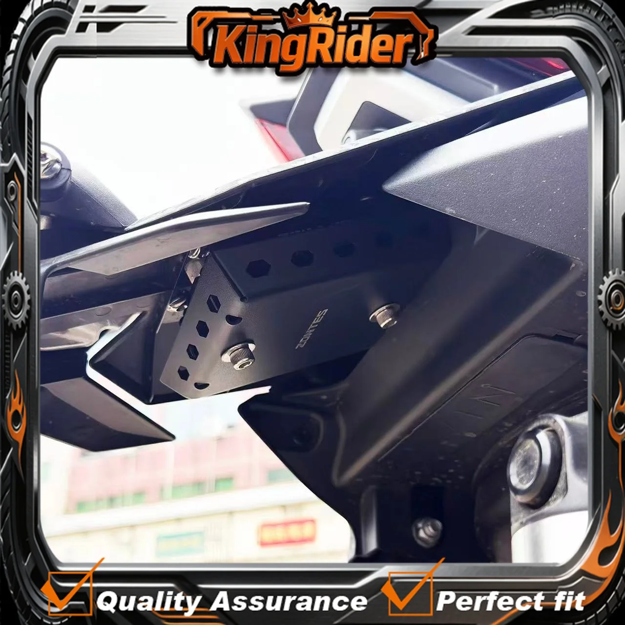 【Supreme quality】ZONTES 368G Retrofit Rectifier Protective Cover, Baffle Plate, 368G Rectifier Decorative Cover Accessories