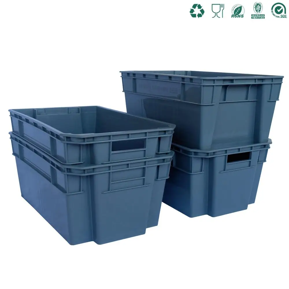 Turnover Nesting And Stacking Storage Crate