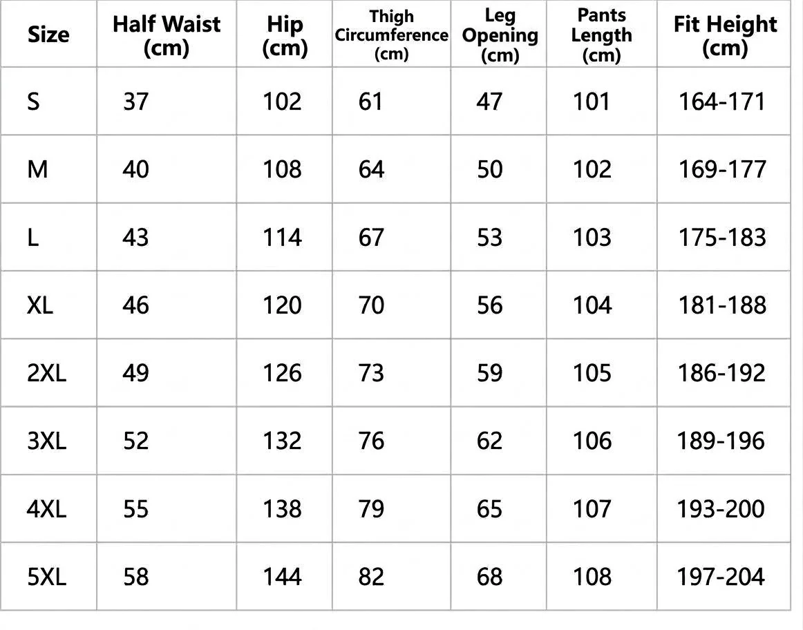 2026 Fashion New 3D Breathable European and American Gothic Style Adult Hip Hop Rock Street Casual Men's Sports Sweatpants