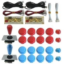 Arcade Game Machine Kit DIY, Placa de Circuito Joystick, USB, Chip Board PC, Controle Joystick Pandora, Cartão Pequeno