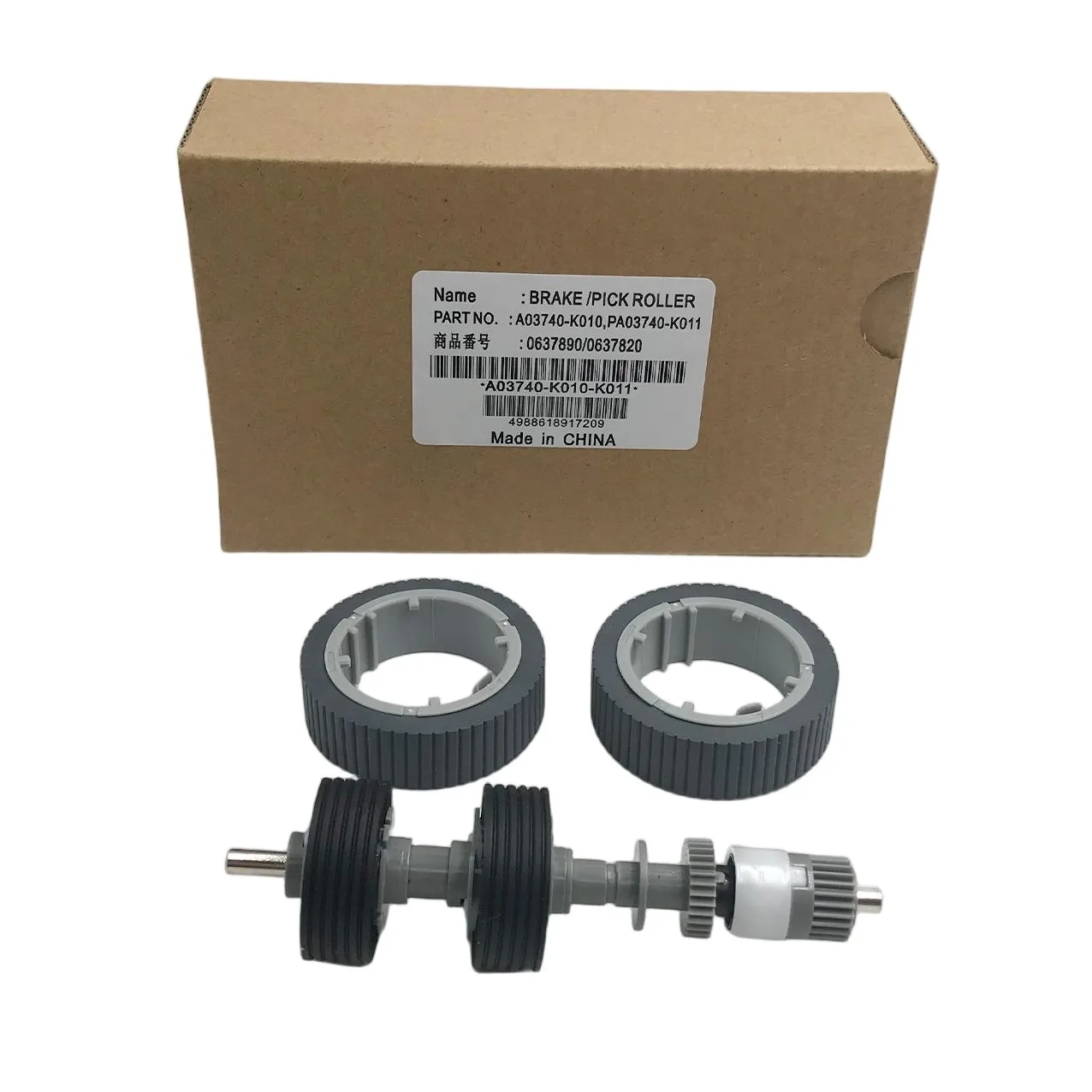 

POJAN PA03740-K010 PA03740-K011 Pickup Roller Exchange Kit Compatible with Fi-8170 Scanner Printer Parts