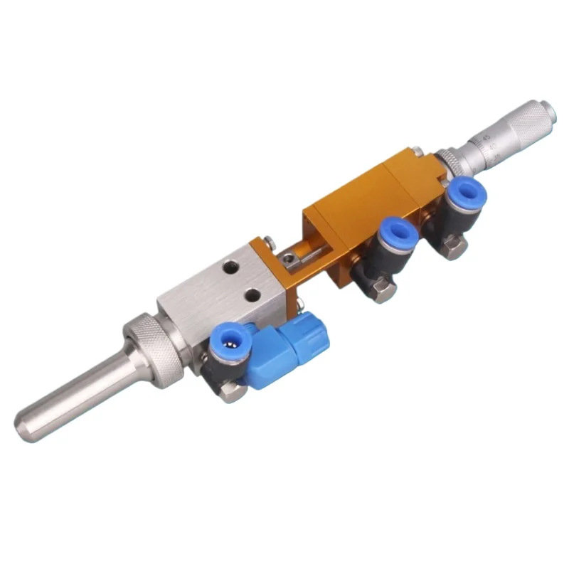 65A Precision Stainless Spray Valve - High Frequency Dispenser for Grease, Conformal Coating & Glue