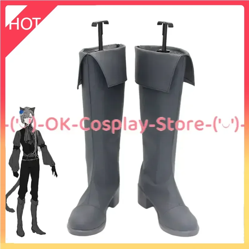 Kanae Cosplay Schuhe Halloween Karneval Stiefel Vtuber Cosplay Prop Pu Schuhe nach Maß