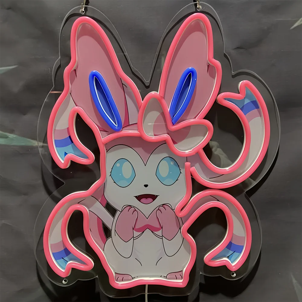 Anime Pokemon Sylveon Acrylic  - Home Bar Supplies review and price