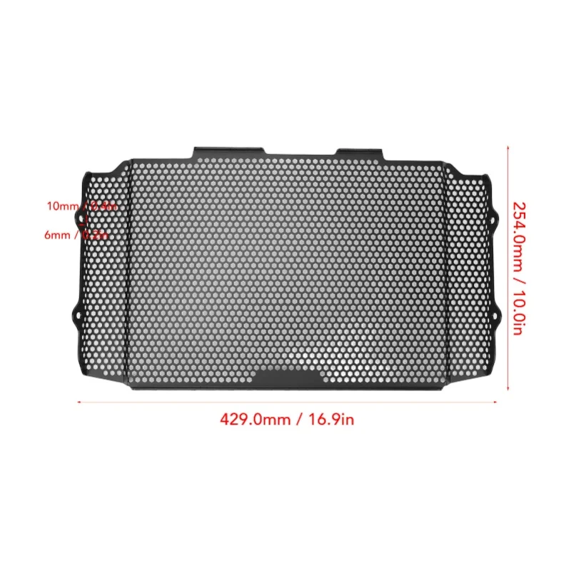 Motorcycle Radiator Grill Water Tank Protector Cover Aluminium Alloy Guard For CB1000R 2018 To 2022