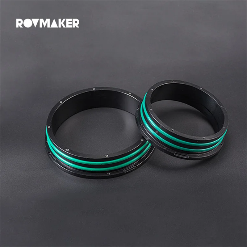 ROVMAKER Watertight O-Ring Flange For ROV Underwater Robot Aluminum Alloy Sealed Cabin of Remote Operated Vehicle