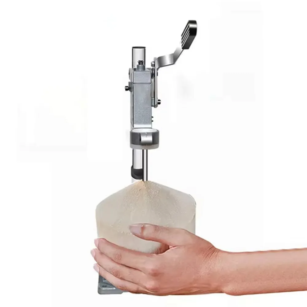 Premium Tender Coconut Plastic Manual Opener Easy Opener for Fresh Coconut Young Coconut Easy Opener and Straw