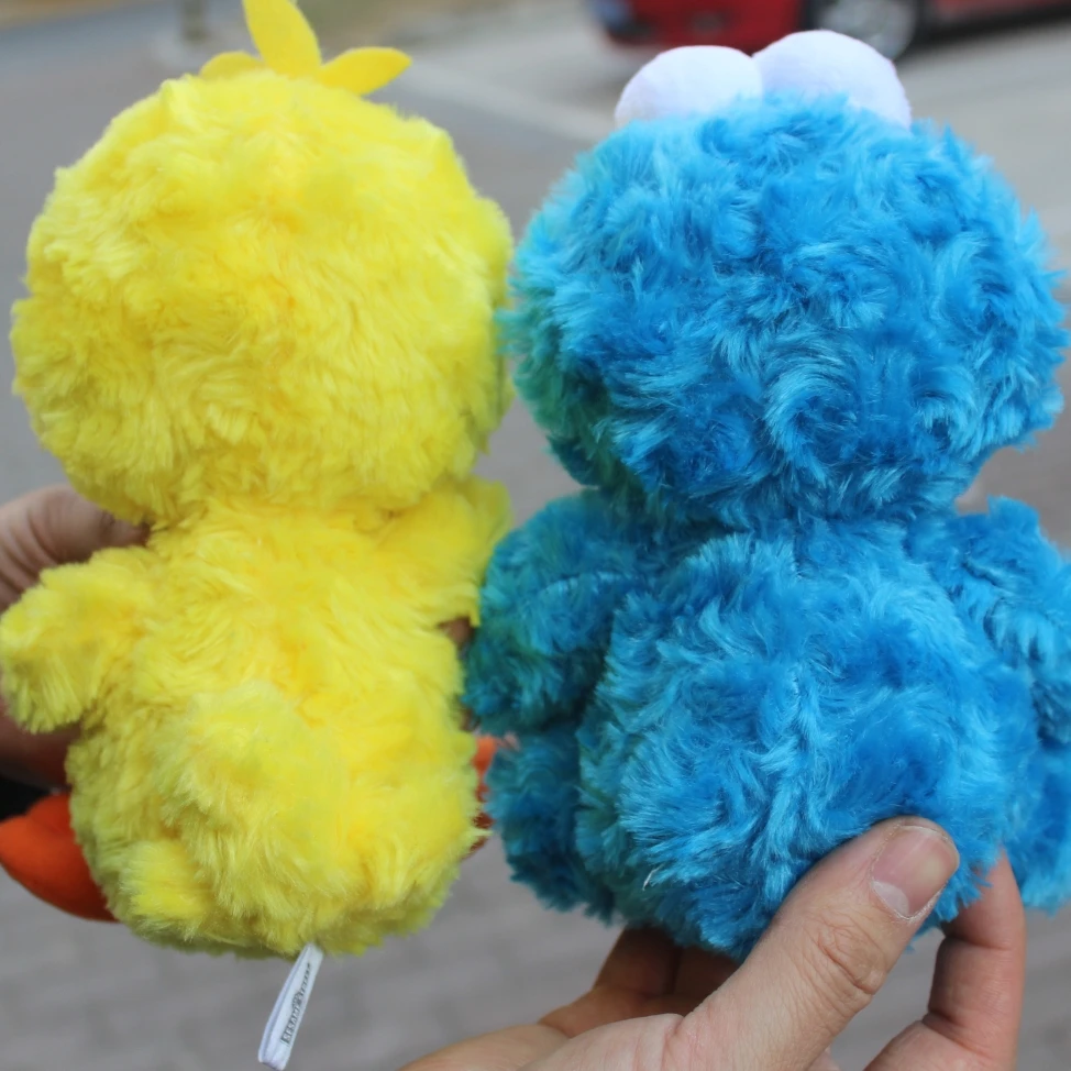 2piece Elmo Big Bird Cookie Monster Plush Toy Early Education Plush Toys for Children Perfect as Gifts