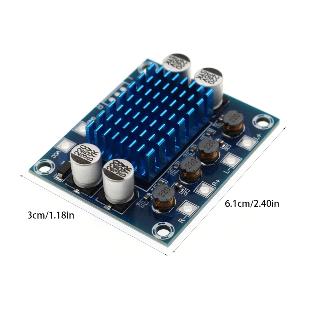 Digital Amplifier Board Dual-channel 30W 30W Stereo Power Amplify Module