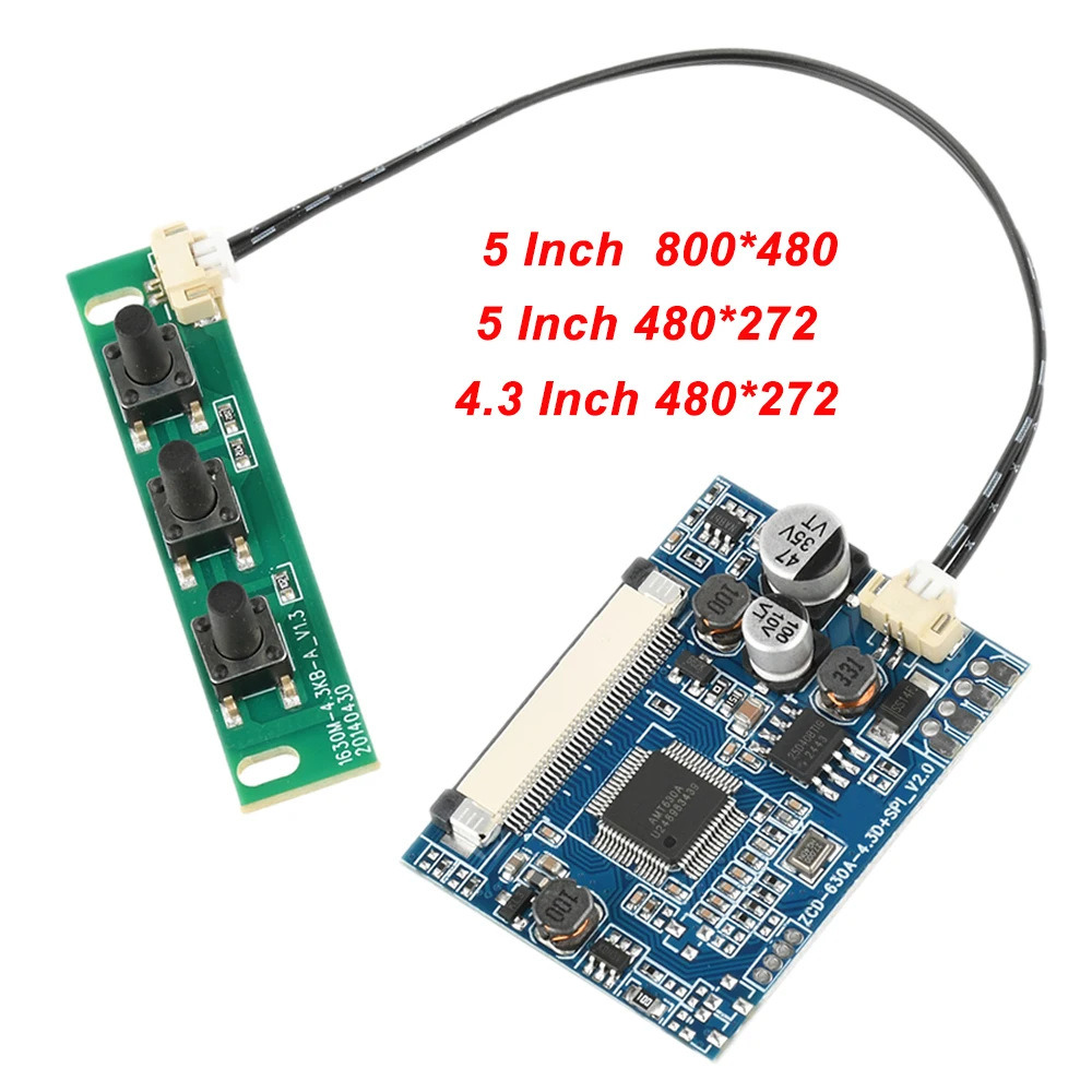 4.3/5inch LCD Display Driver Board Module Kit Monitor For Car AV Digital Photo Frame Multi-Function High Quality Car Accessories