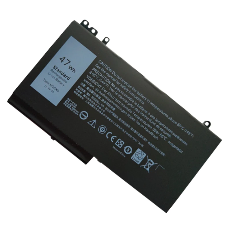 Новый аккумулятор для ноутбука NGGX5 11,4 В 4000 мАч для DELL Latitude E5570 E5550 E5250 E5270 E5470 M3510 53VJ6 0RDRH9 JY8D6 954DF
