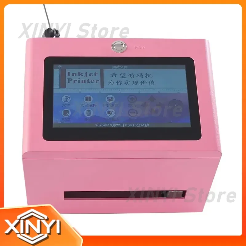 for Portable Printing Machine Smart Touch Screen Inkjet Printer Hot Stamping Machine Expiry Date Coding Machine