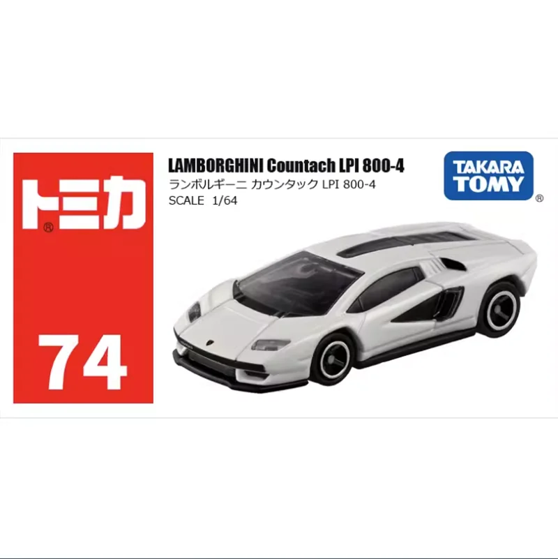 

Takara Tomy Tomica No.74 Lamborghini LPI 800-4 Diecast CarModel Collectables Truck Model Toys 188131