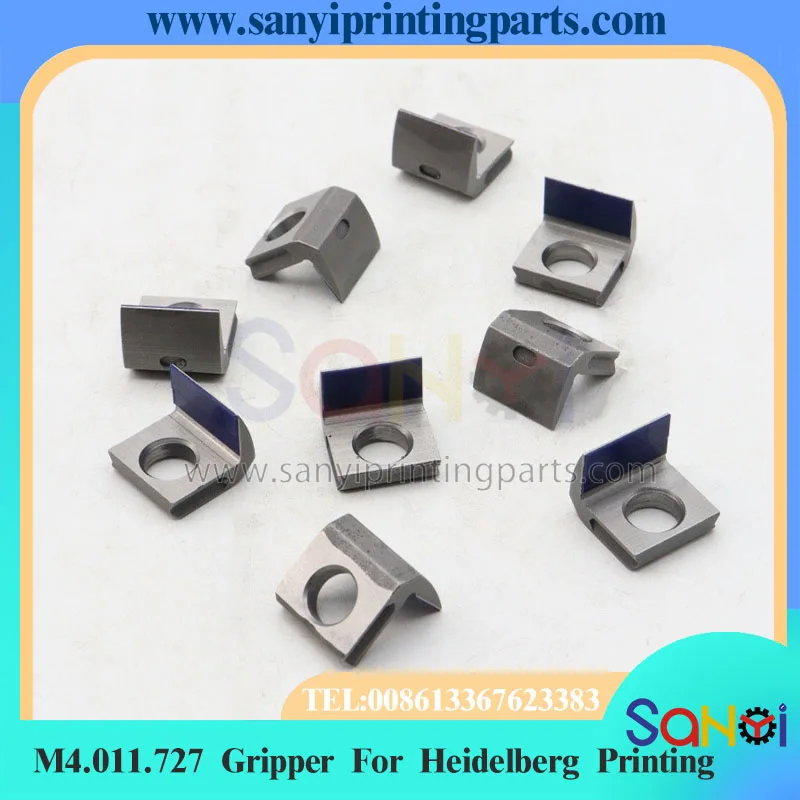 10 unids/lote, pinza M4.011.727 de la mejor calidad para piezas de máquina de impresión Heidelberg SM74 PM74