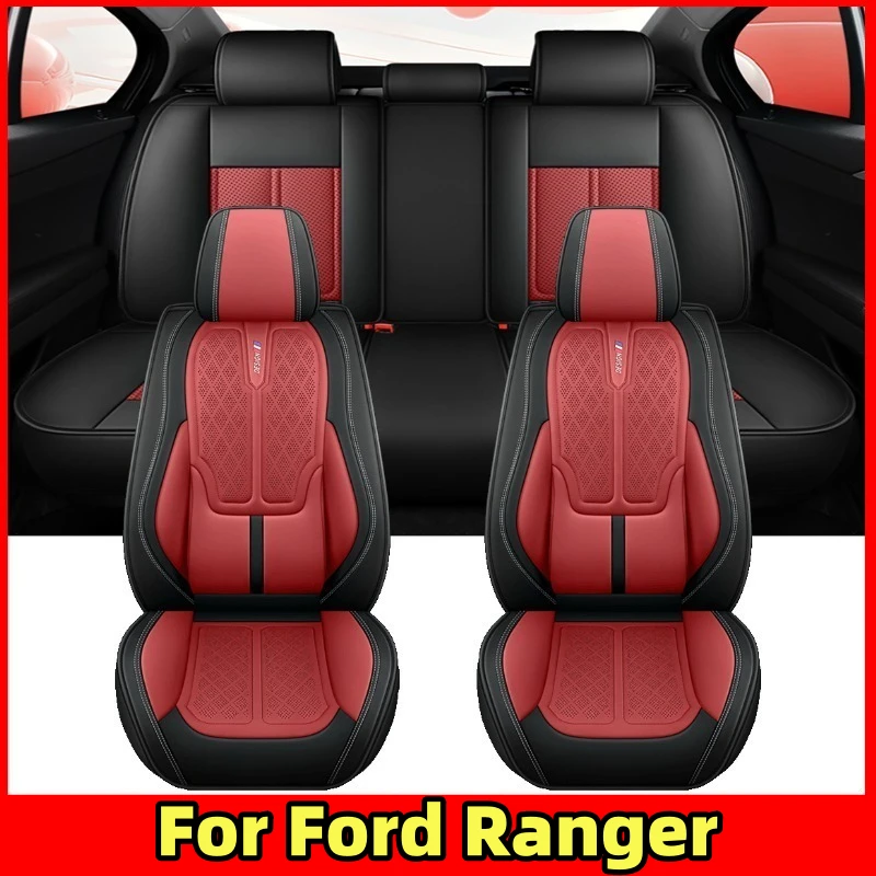 

For Ford Ranger Car seat cover waterproof wear-resistant breathable PU leather comfortable waist-fixed full wrap seat cover