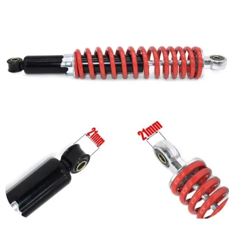 

1PCS 350mm/13.8in Front Shock Absorber Universal Fit for Dune Buggy Quad Dirt Bike ATV Aluminium Alloy Shock Spring Suspension