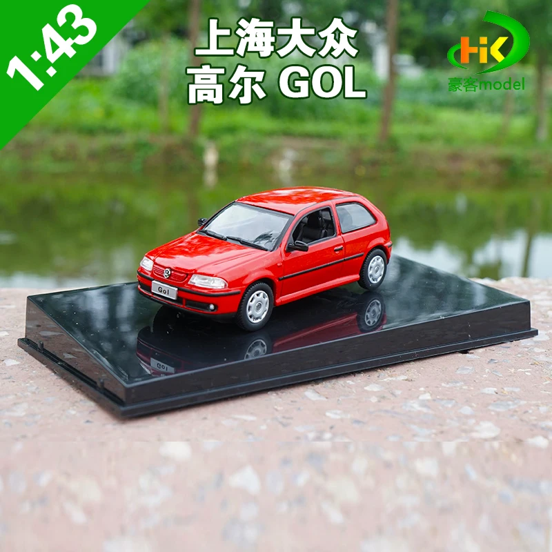 New 1/43 For Volkswagen VW GOL diecast car model Kids Toys Boys Girls Gifts Gold/Red/Blue Hobby Collection Display Ornaments