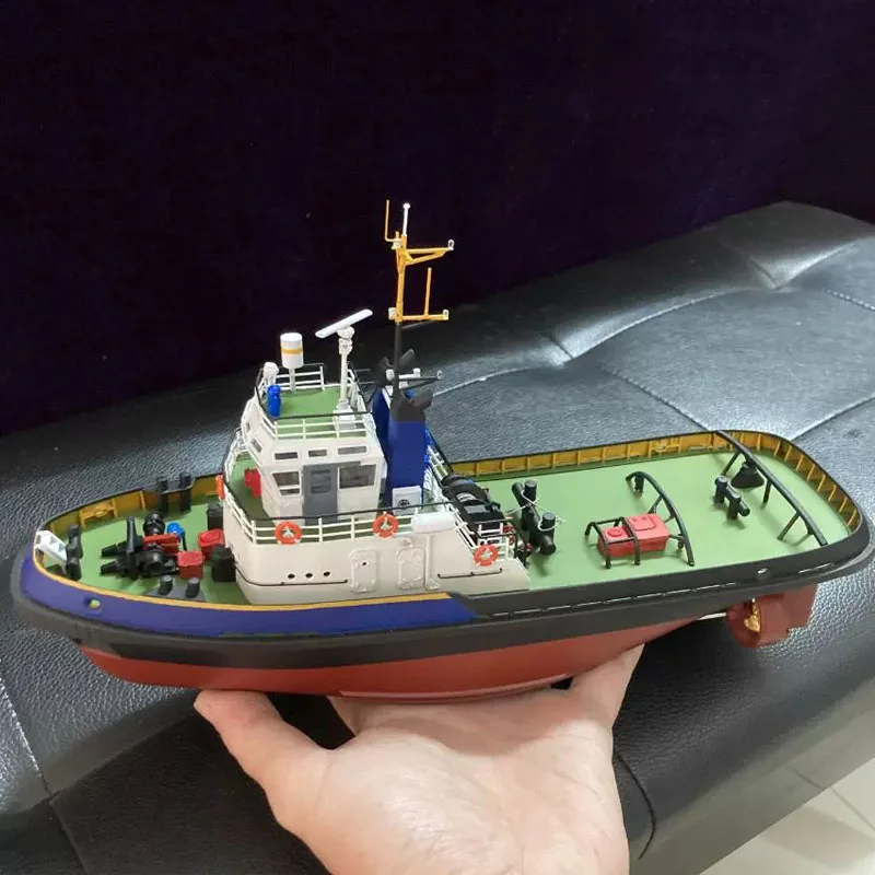 Pełnowymiarowa symulacja RC Smit Tugboat Model Kit DIY Ręcznie składany model statku Zabawka Prezent Inżynieria morska Kolekcja statków