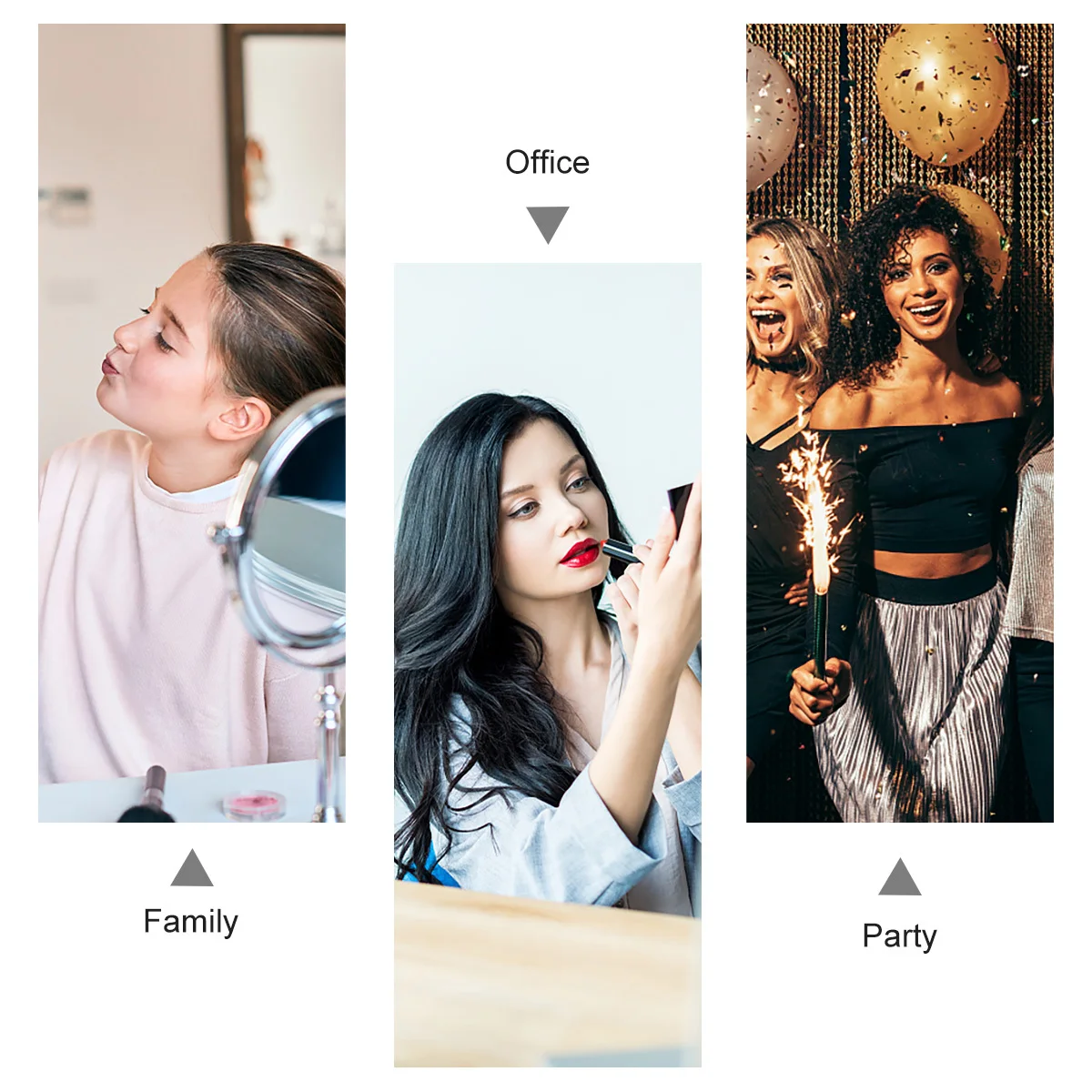 10Pcs 립밤 병 빈 리필 가능 투명 플라스틱 립글로스 튜브 경량 휴대용 여행용 립스틱 용기