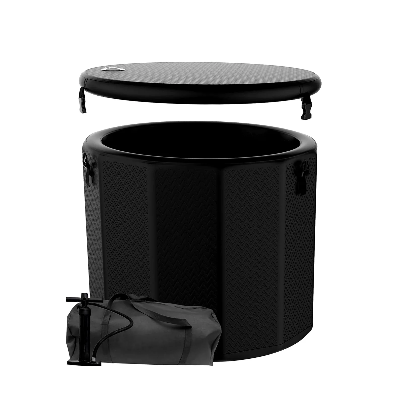 Athlete ice therapy bathtub ice bucket water cooling basin inflatable bathtub chiller cold immersion cover