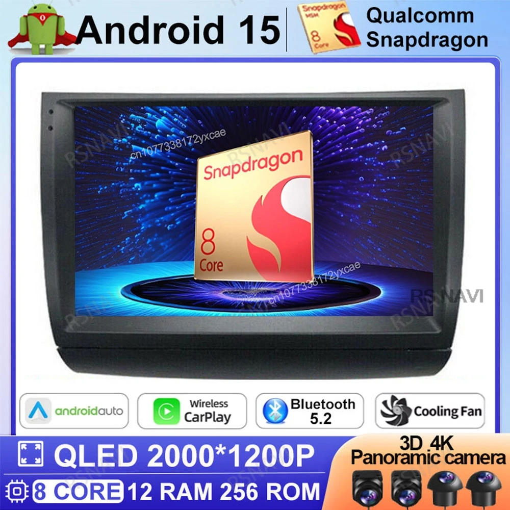 

Android 15 Car Radio For Toyota Prius 20 2003-2009 Viedo Player Qualcomm Head Unit Wireless Carplay Auto DSP Stereo Multimedia