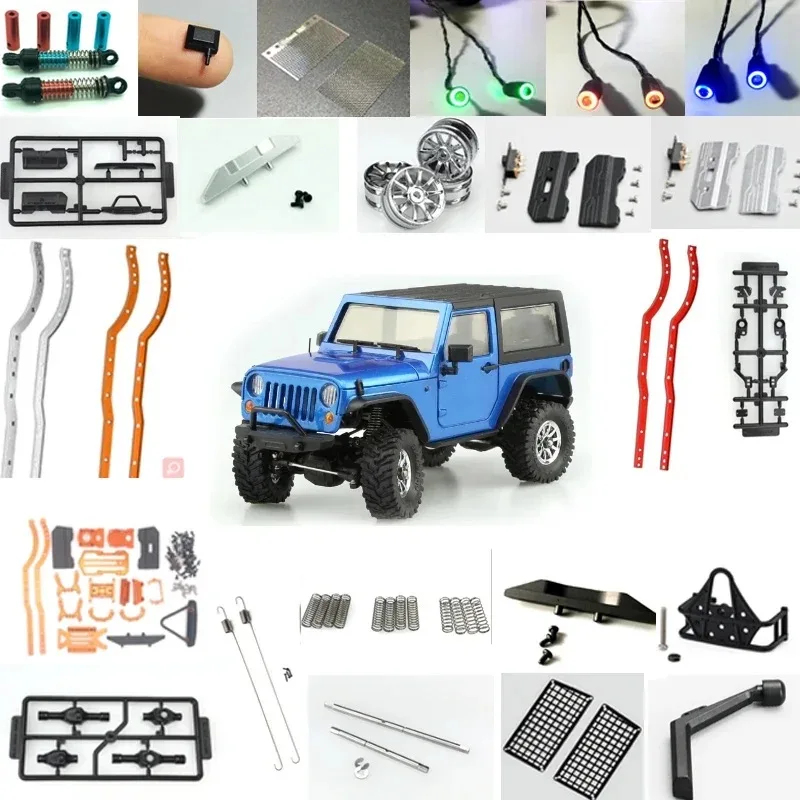 Orlandoo Model A01 1:35 Front Center Mesh and Exhaust Filter Metal Material