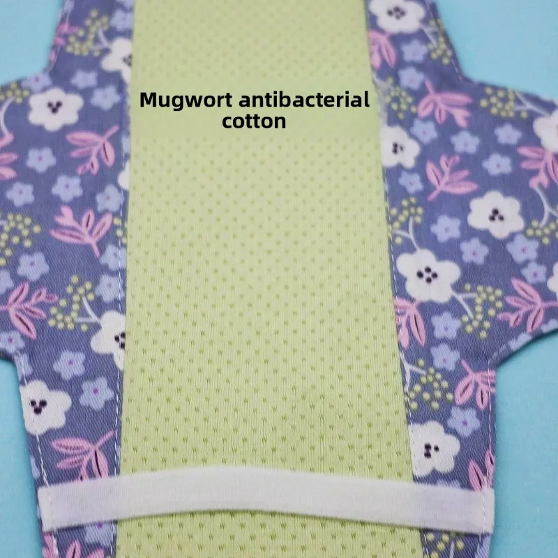 Pantyliner de algodón reutilizable, almohadillas para incontinencia lavables Extra largas de 26cm, Control de olores, protección a prueba de fugas, ropa interior cómoda diaria