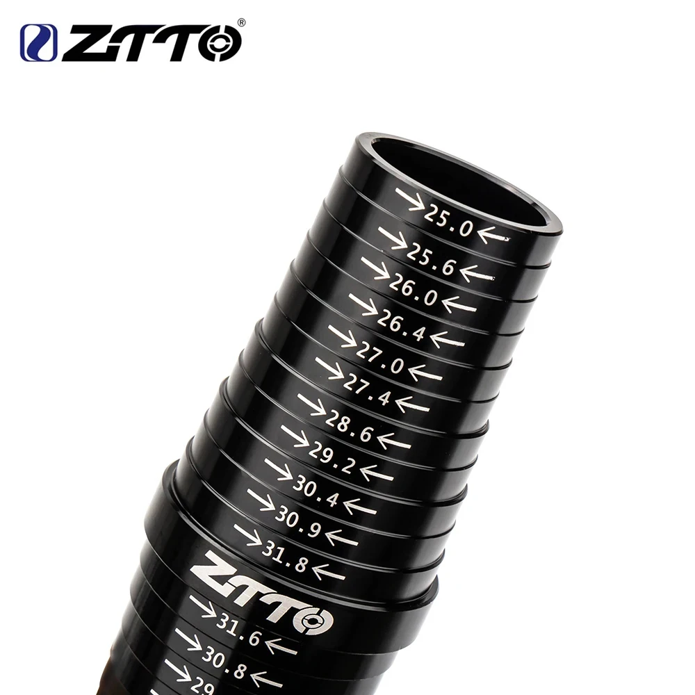 ZTTO Fahrrad-Sattelrohr-Messwerkzeug – multifunktionales tragbares Fahrrad-Sattelstützenmessgerät für 25,4/27,2/28,6/31,8 mm Fahrradzubehör