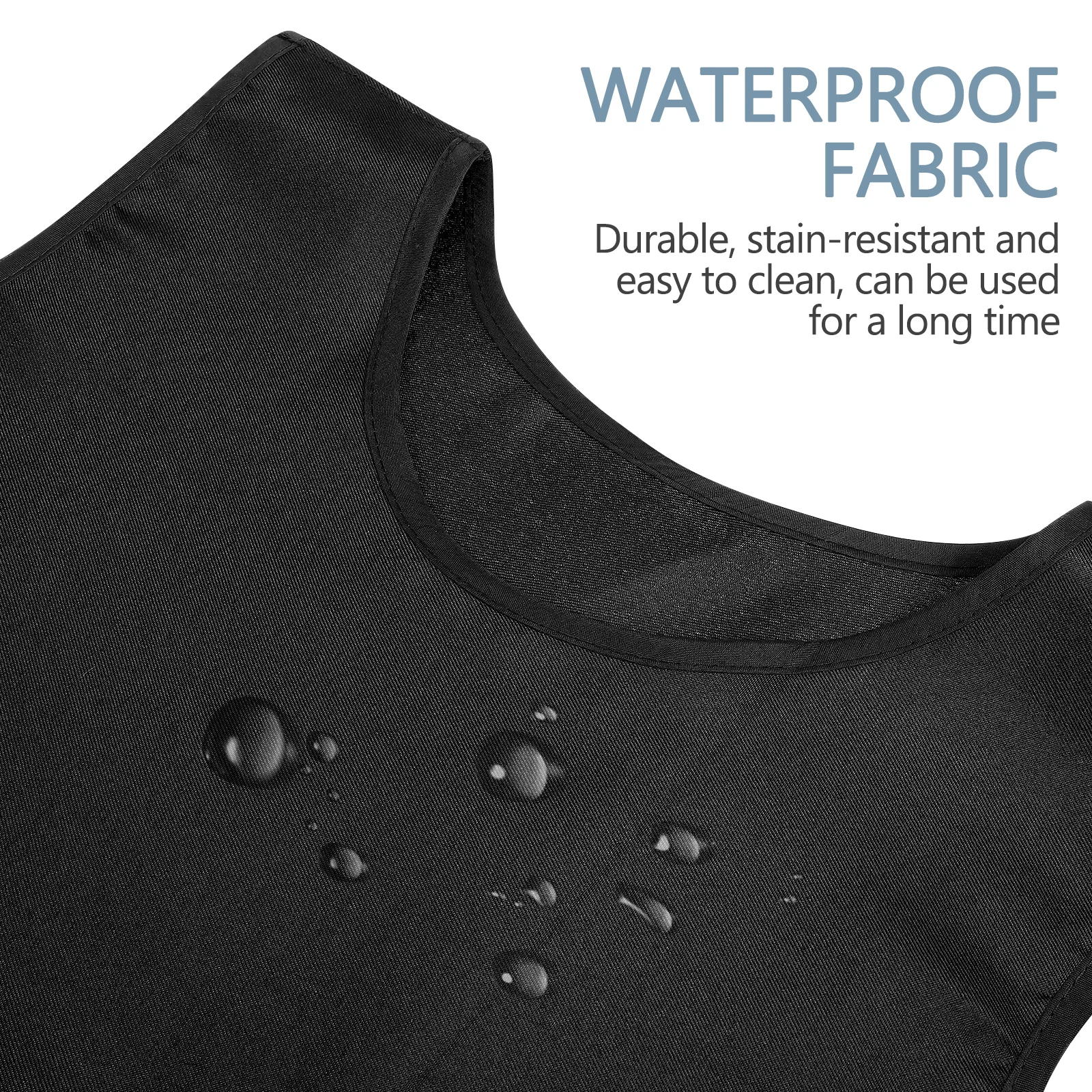 

Waterproof Stain Resistant Apron Hair Salon Stylist Barber Unisex Women Men Hairdresser Kitchen Cleaning Work Clothes