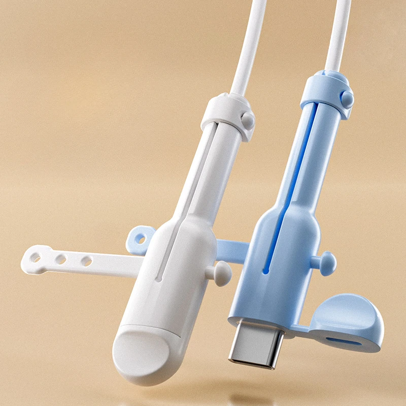 لينة سيليكون شاحن كابل اللفاف حامي USB نوع C المضادة للكسر واقية كم ل Xiaomi هواوي ممن لهم VIVO غطاء خط البيانات #1