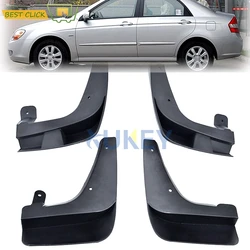 OE Styled Molded Car Mud Flaps For Kia Spectra Cerato LD 2007 2008 2009 Mudflaps Splash Guards Mud Flap Mudguards Accessories