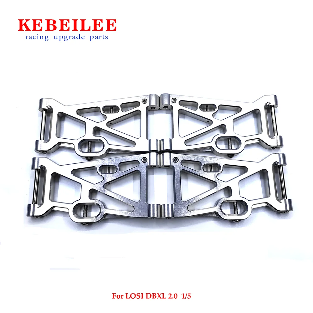 KEBEILEE CNC Aluminum7075 Lower Suspension L&R Arms For LOSI DBXL-E2.0 DBXL GAS 1/5