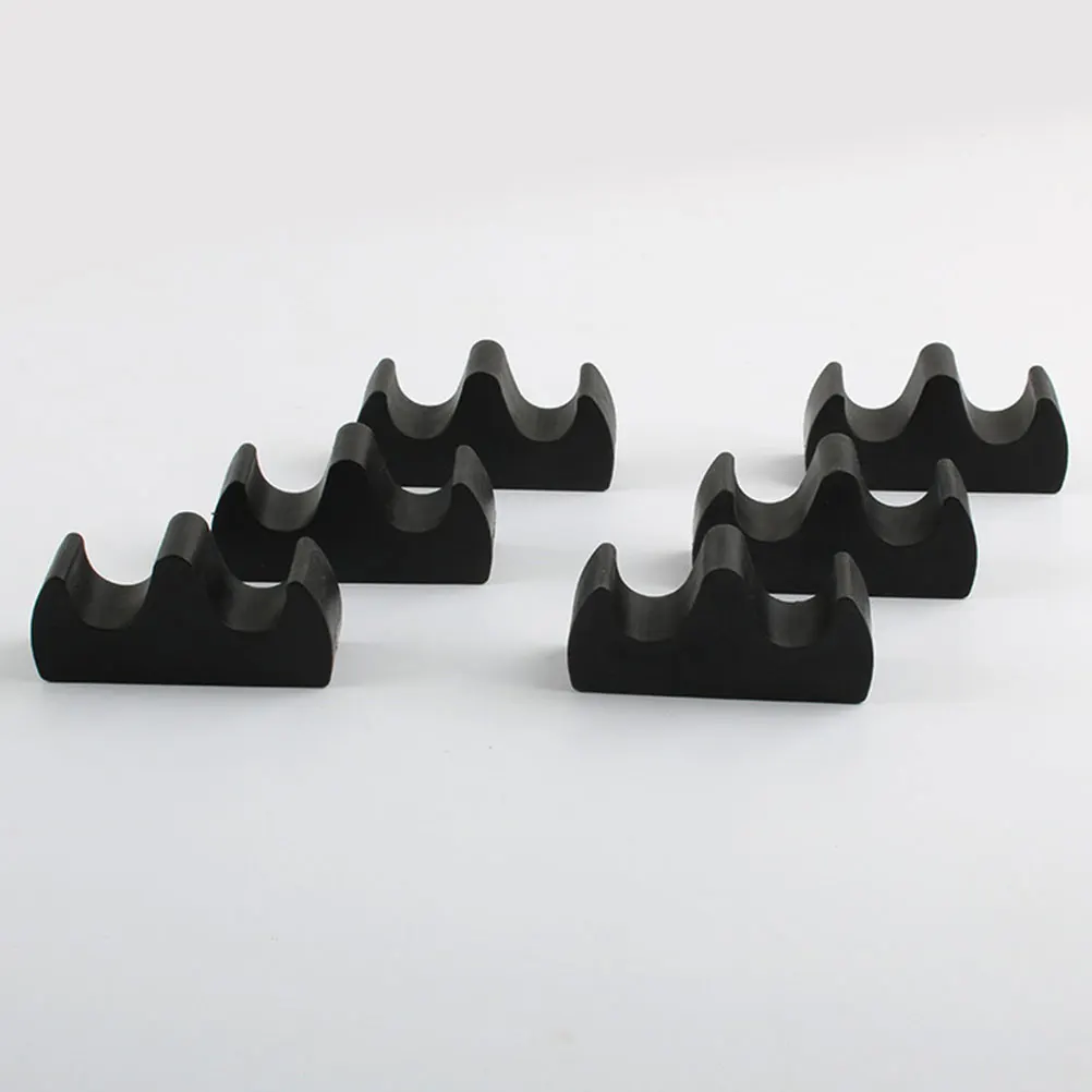 

6 Pcs Brush Holder Calligraphy Pen Rack Writing Paint Rest Plastic Display Stand