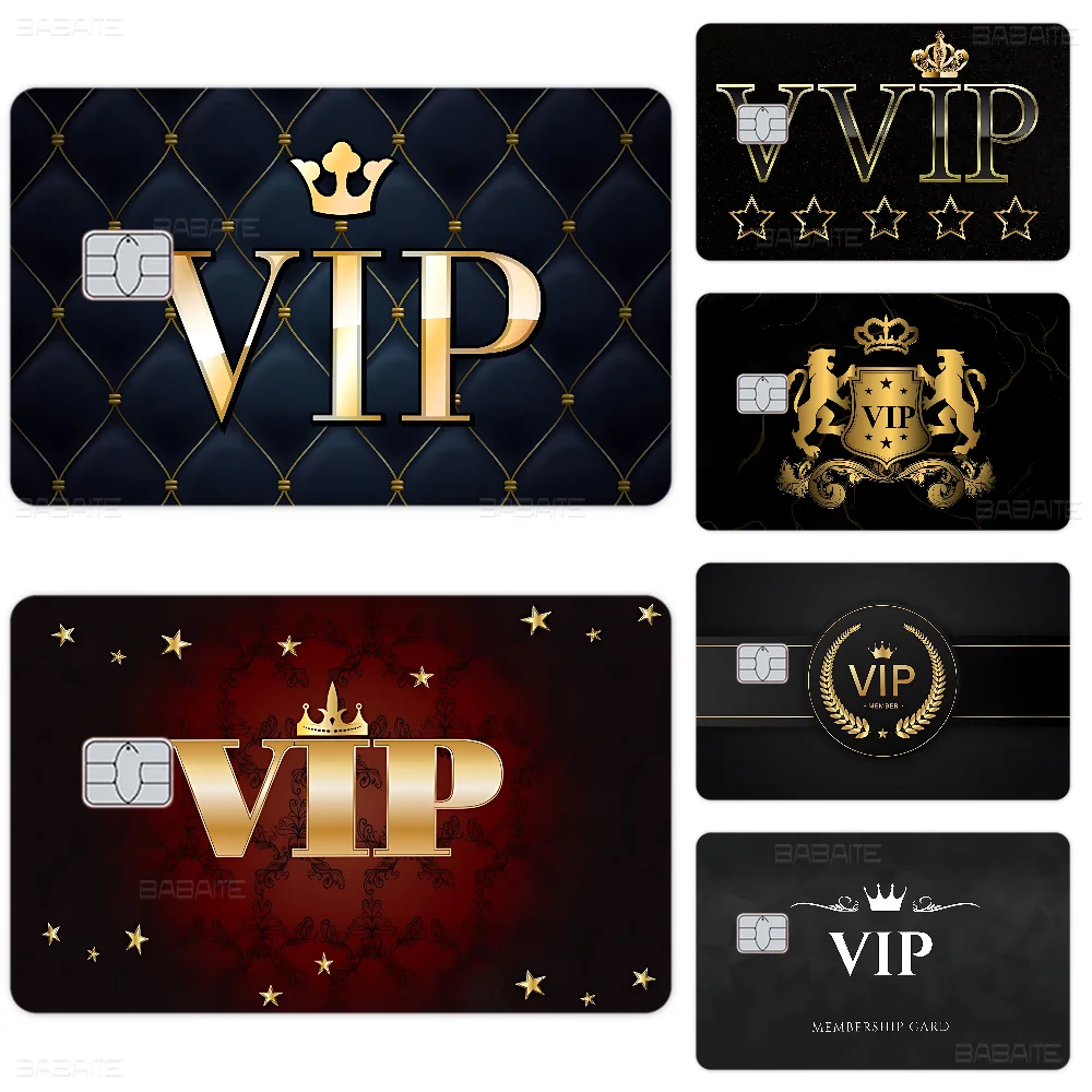 Laser VIP Anime Spend Or Save Funny Shell On Off Ultra Thin No Fade Sticker Skin Cover Film For Debit Credit Card
