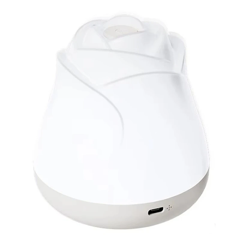 

ABKP-Flower Night Light For Girl Dimmable Nursery Nightlight For Kids Flower Lamp Energy Efficient Nursery Night Light